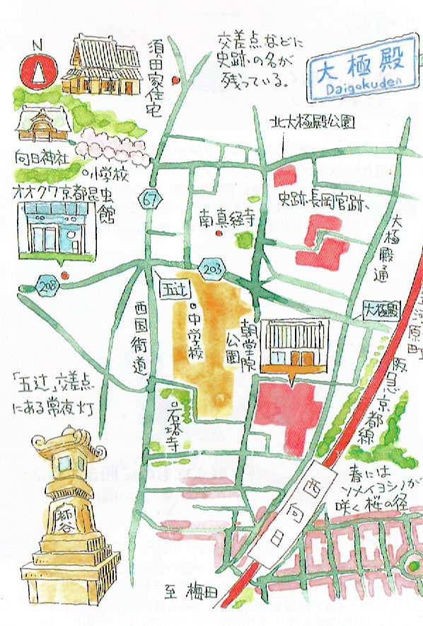 オオクワ京都昆虫館　までの地図